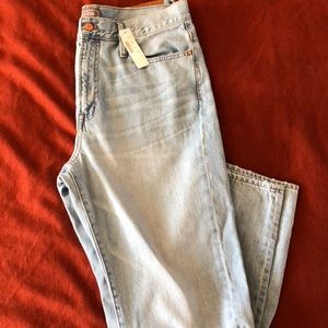J.Crew Point Sur High Rise Retro Straight Leg Jean